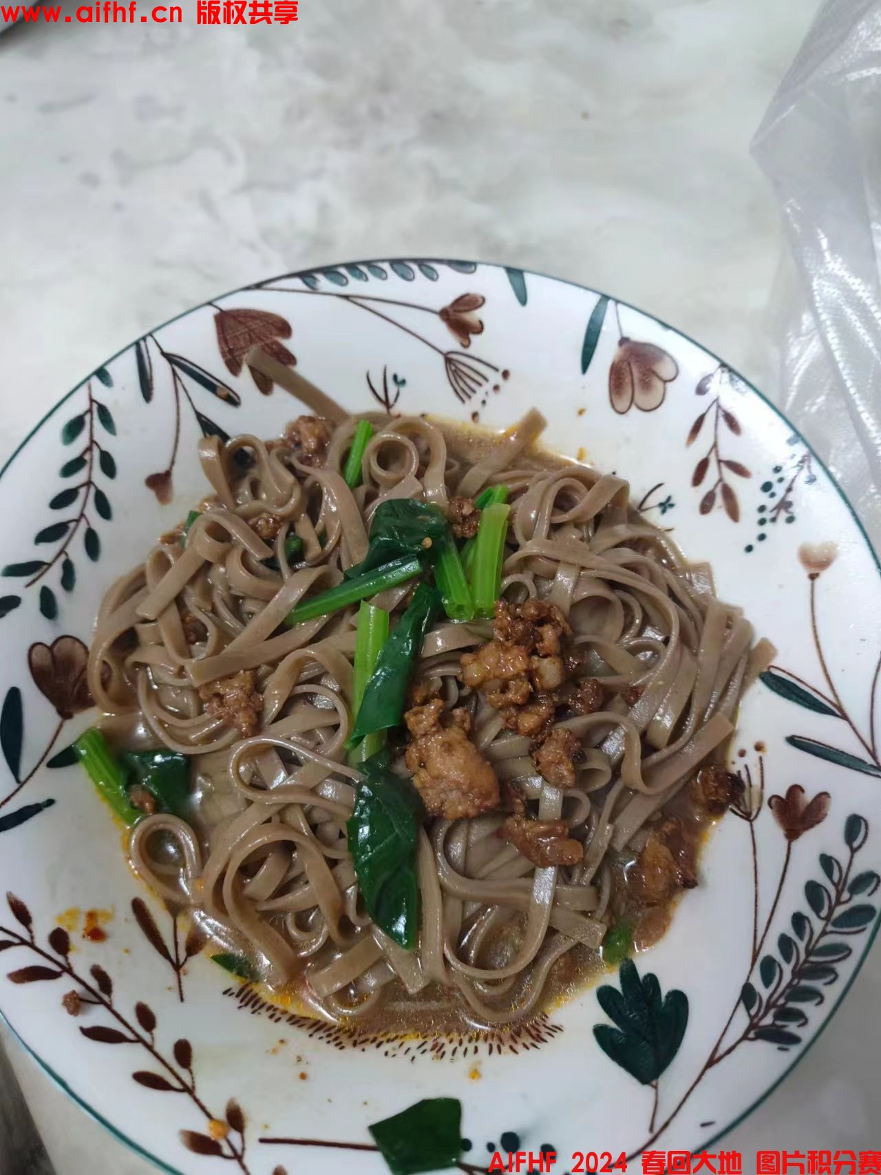 表姐:荞麦面条